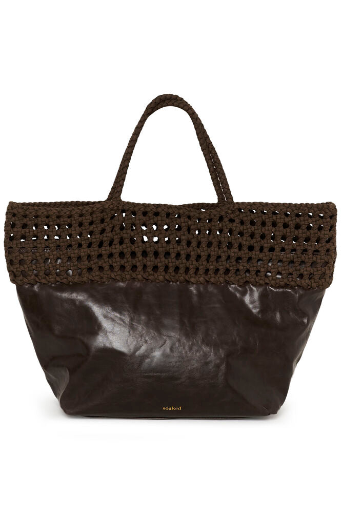 Ostoslaukku Tagea ruskea Soaked in Luxury-Laukut-Soaked in Luxury-Lahja ja sisustus Pussukka Katariina Home Oy