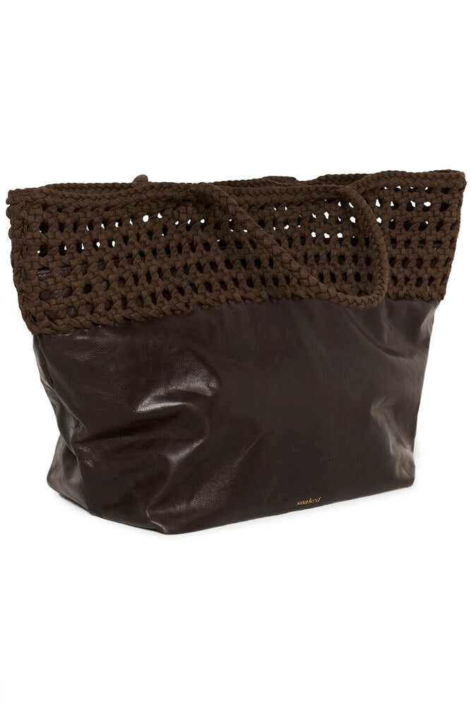 Ostoslaukku Tagea ruskea Soaked in Luxury-Laukut-Soaked in Luxury-Lahja ja sisustus Pussukka Katariina Home Oy