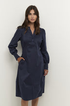 Paitamekko Antoinett tummansininen-Mekot/Hameet-Culture-Lahja ja sisustus Pussukka Katariina Home Oy