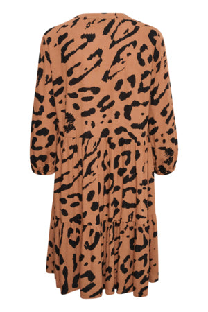 Mekko Drea ruskea-Mekot/Hameet-Culture-Lahja ja sisustus Pussukka Katariina Home Oy