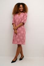 Mekko Olu old rose-Mekot/Hameet-Culture-Lahja ja sisustus Pussukka Katariina Home Oy