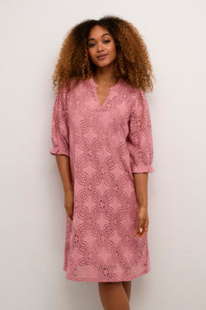 Mekko Olu old rose-Mekot/Hameet-Culture-Lahja ja sisustus Pussukka Katariina Home Oy