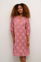 Mekko Olu old rose-Mekot/Hameet-Culture-Lahja ja sisustus Pussukka Katariina Home Oy