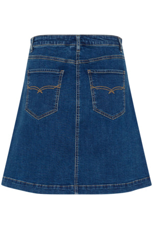 Farkkuhame Lea sininen-Mekot/Hameet-Culture-Lahja ja sisustus Pussukka Katariina Home Oy