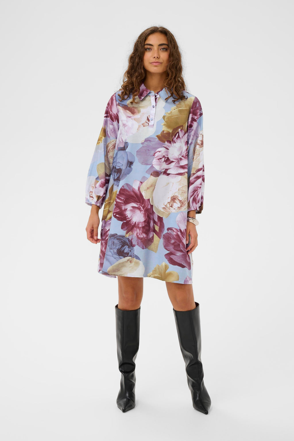 Tunika Magna sini/pinkki/keltainen Culture-Mekot/Hameet-Culture-Lahja ja sisustus Pussukka Katariina Home Oy