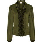 Pusero Steffi vihreä-Puserot-Isay-Lahja ja sisustus Pussukka Katariina Home Oy