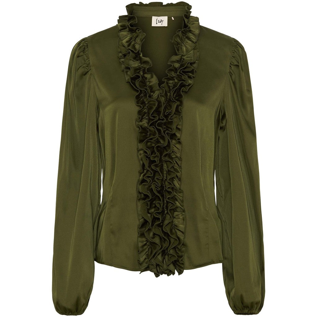 Pusero Steffi vihreä-Puserot-Isay-Lahja ja sisustus Pussukka Katariina Home Oy