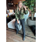 Pusero Steffi vihreä-Puserot-Isay-Lahja ja sisustus Pussukka Katariina Home Oy