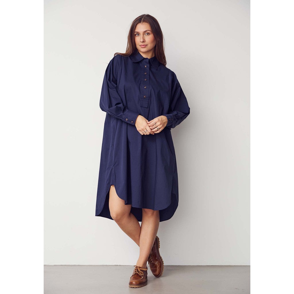 Paitamekko Sigga tummansininen-Mekot/Hameet-Isay-Lahja ja sisustus Pussukka Katariina Home Oy