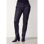 Koutattu housu Isay musta-Housut/Farkut-Isay-Lahja ja sisustus Pussukka Katariina Home Oy