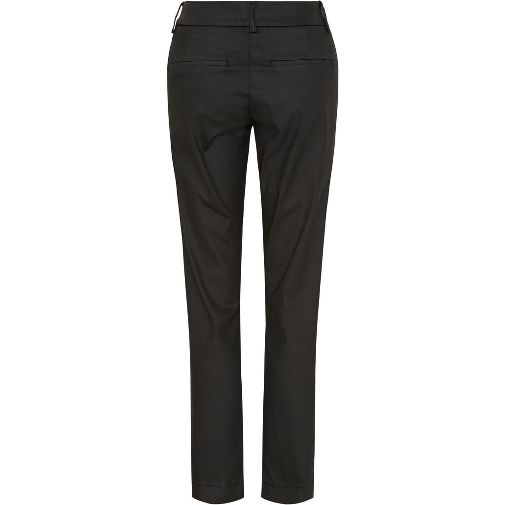 Koutattu housu Isay musta-Housut/Farkut-Isay-Lahja ja sisustus Pussukka Katariina Home Oy