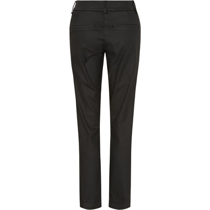 Koutattu housu Isay musta-Housut/Farkut-Isay-Lahja ja sisustus Pussukka Katariina Home Oy