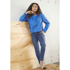 Farkut Verona deco sininen-Housut/Farkut-Isay-Lahja ja sisustus Pussukka Katariina Home Oy