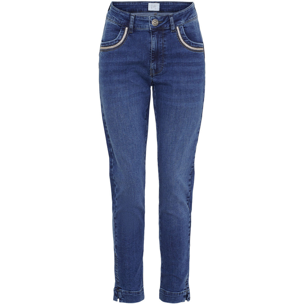 Farkut Verona deco sininen-Housut/Farkut-Isay-Lahja ja sisustus Pussukka Katariina Home Oy