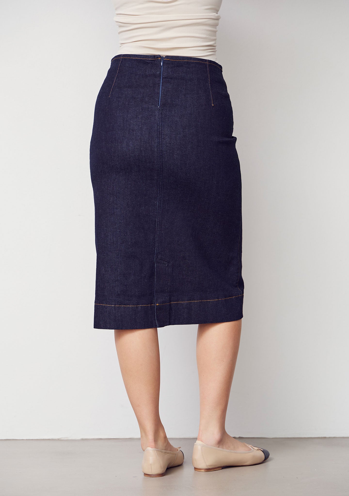 Farkkuhame Como tummansininen-Mekot/Hameet-Isay-Lahja ja sisustus Pussukka Katariina Home Oy