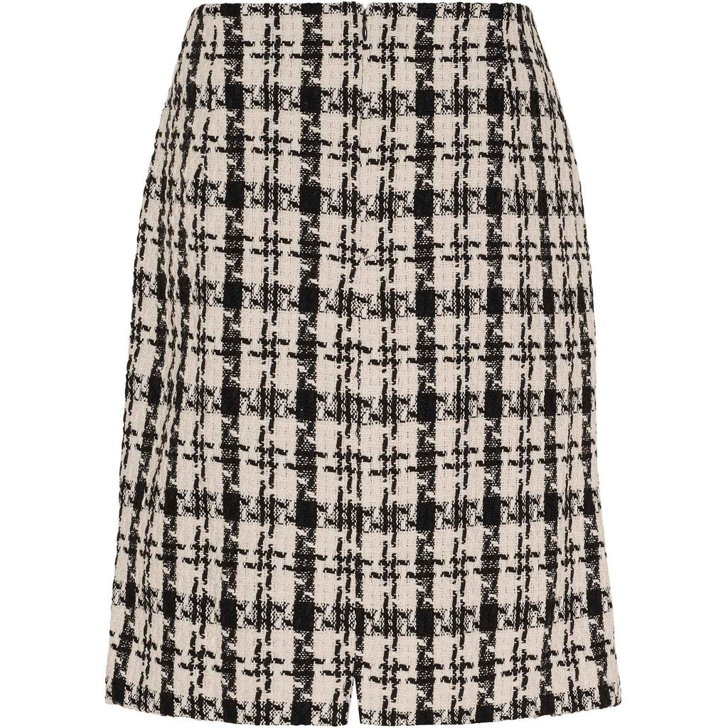 Hame Emilie musta/kerma ruudullinen-Mekot/Hameet-Isay-Lahja ja sisustus Pussukka Katariina Home Oy