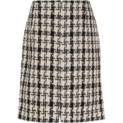 Hame Emilie musta/kerma ruudullinen-Mekot/Hameet-Isay-Lahja ja sisustus Pussukka Katariina Home Oy