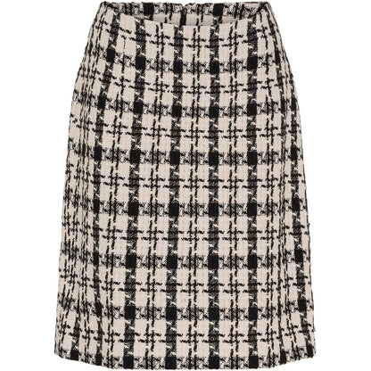 Hame Emilie musta/kerma ruudullinen-Mekot/Hameet-Isay-Lahja ja sisustus Pussukka Katariina Home Oy