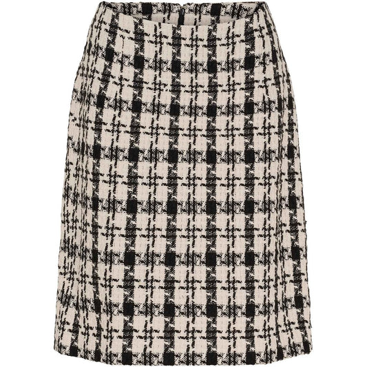 Hame Emilie musta/kerma ruudullinen-Mekot/Hameet-Isay-Lahja ja sisustus Pussukka Katariina Home Oy