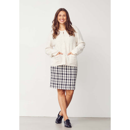 Hame Emilie musta/kerma ruudullinen-Mekot/Hameet-Isay-Lahja ja sisustus Pussukka Katariina Home Oy