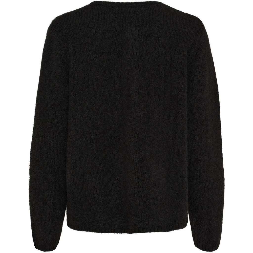 Neuletakki Anna musta-Neuleet/Neuletakit-Isay-Lahja ja sisustus Pussukka Katariina Home Oy