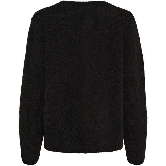 Neuletakki Anna musta-Neuleet/Neuletakit-Isay-Lahja ja sisustus Pussukka Katariina Home Oy