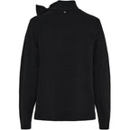 Neulepusero Frigga Bow musta-Neuleet/Neuletakit-Isay-Lahja ja sisustus Pussukka Katariina Home Oy