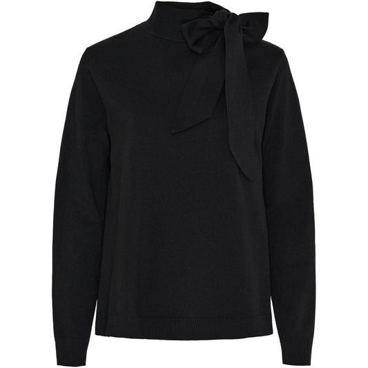 Neulepusero Frigga Bow musta-Neuleet/Neuletakit-Isay-Lahja ja sisustus Pussukka Katariina Home Oy