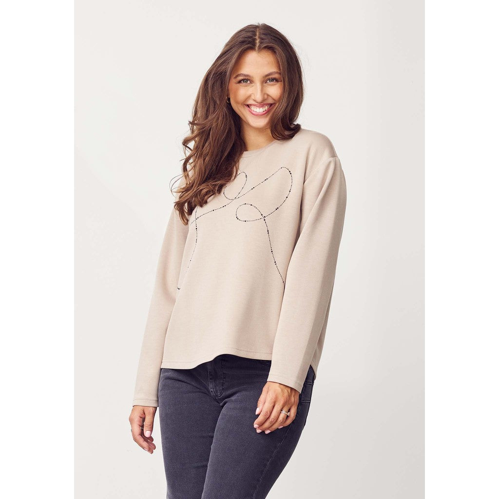 Pusero Kira beige-Puserot-Isay-Lahja ja sisustus Pussukka Katariina Home Oy