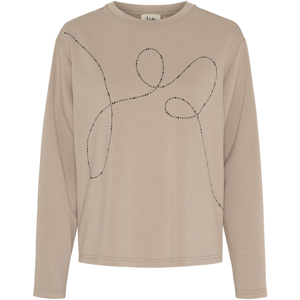 Pusero Kira beige-Puserot-Isay-Lahja ja sisustus Pussukka Katariina Home Oy