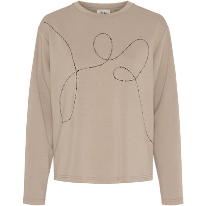 Pusero Kira beige-Puserot-Isay-Lahja ja sisustus Pussukka Katariina Home Oy