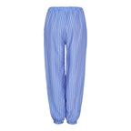 Housut Amalie sini/valkoraidallinen-Housut/Farkut-Marta du Chateau-Lahja ja sisustus Pussukka Katariina Home Oy