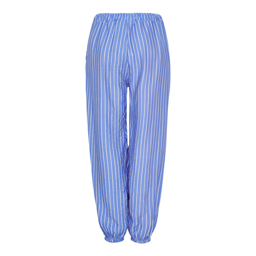 Housut Amalie sini/valkoraidallinen-Housut/Farkut-Marta du Chateau-Lahja ja sisustus Pussukka Katariina Home Oy