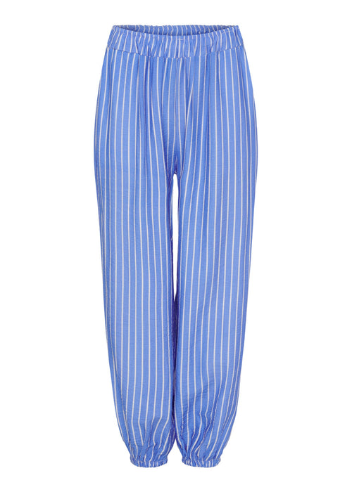 Housut Amalie sini/valkoraidallinen-Housut/Farkut-Marta du Chateau-Lahja ja sisustus Pussukka Katariina Home Oy