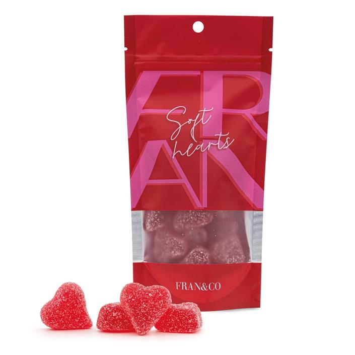 Sydänmarmeladi Vadelma-Karkit-Fran&Co-Lahja ja sisustus Pussukka Katariina Home Oy