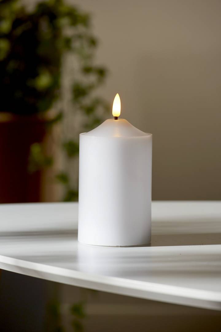 Led-Kynttilä Flamme valkoinen-Kynttilät-Star Trading-Lahja ja sisustus Pussukka Katariina Home Oy