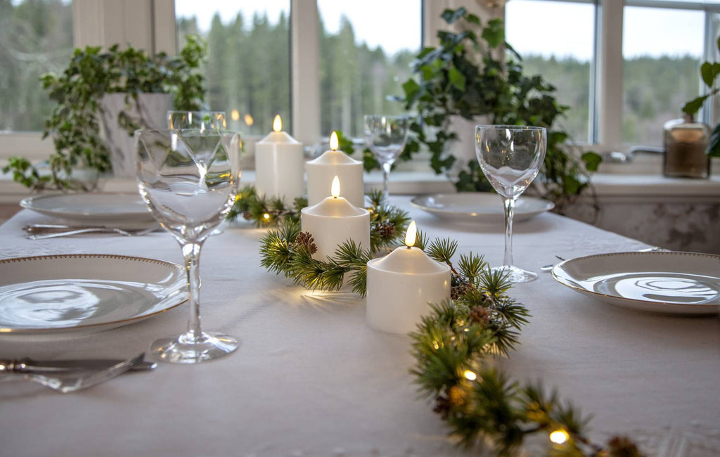 Led-Kynttilä Flamme valkoinen-Kynttilät-Star Trading-Lahja ja sisustus Pussukka Katariina Home Oy