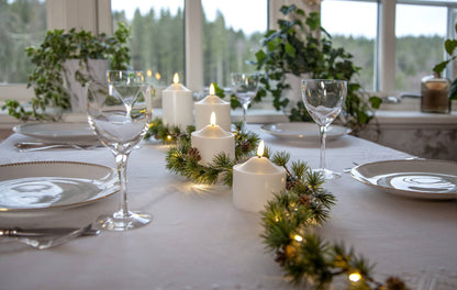 Led-Kynttilä Flamme valkoinen-Kynttilät-Star Trading-Lahja ja sisustus Pussukka Katariina Home Oy