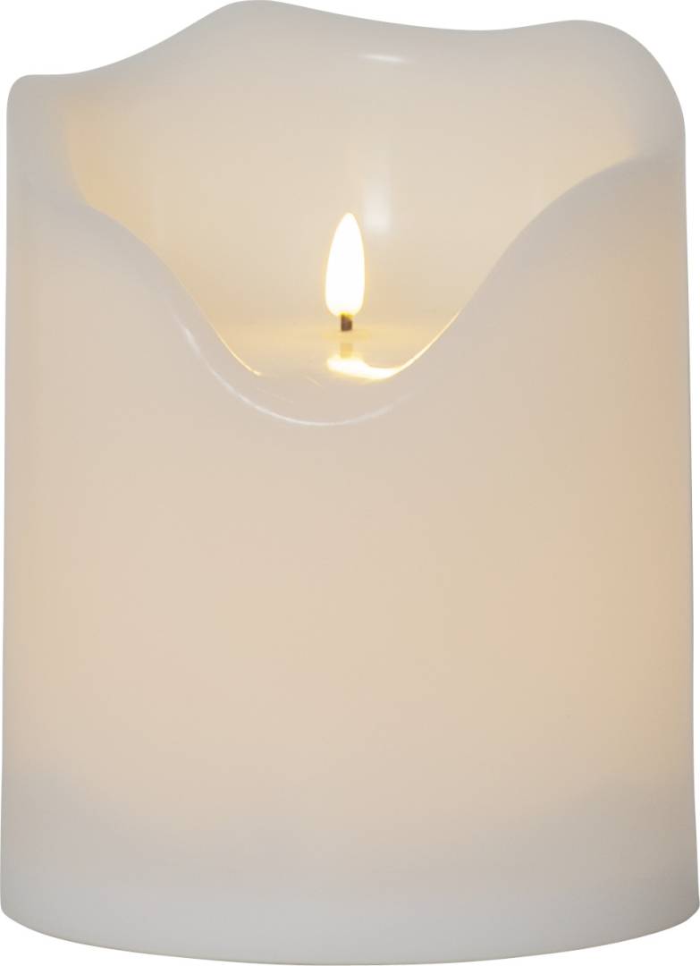 Led-Kynttilä Flamme Grand valkoinen-Kynttilät-Star Trading-Lahja ja sisustus Pussukka Katariina Home Oy