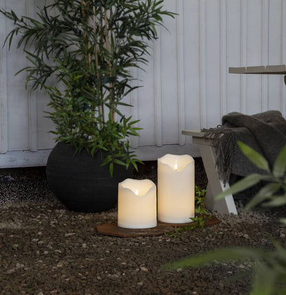 Led-Kynttilä Flamme Grand valkoinen-Kynttilät-Star Trading-Lahja ja sisustus Pussukka Katariina Home Oy