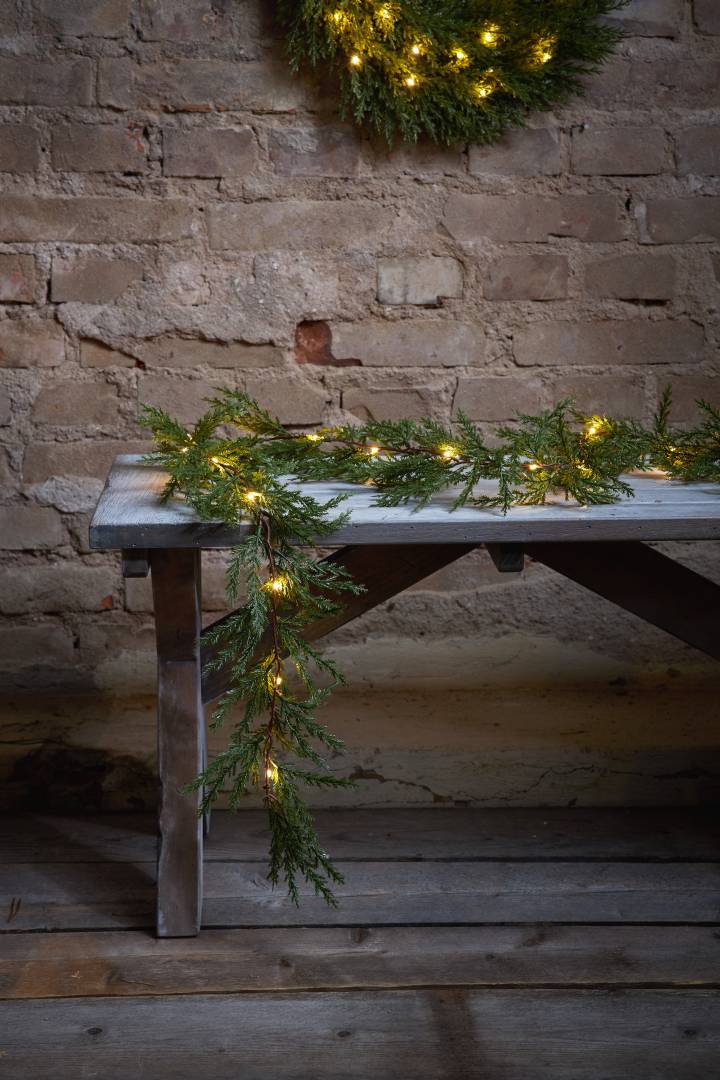 Köynnös Thuja vihreä-Joulu-Star Trading-Lahja ja sisustus Pussukka Katariina Home Oy