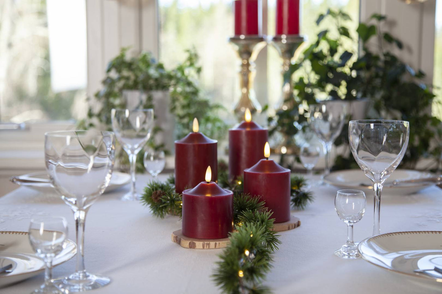 LED-Kynttilä Flamme eri värejä-Kynttilät-Star Trading-Lahja ja sisustus Pussukka Katariina Home Oy