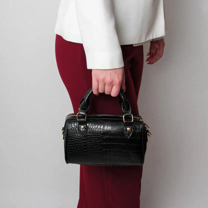 Laukku Georgia musta-Laukut-Rosenvinge-Lahja ja sisustus Pussukka Katariina Home Oy