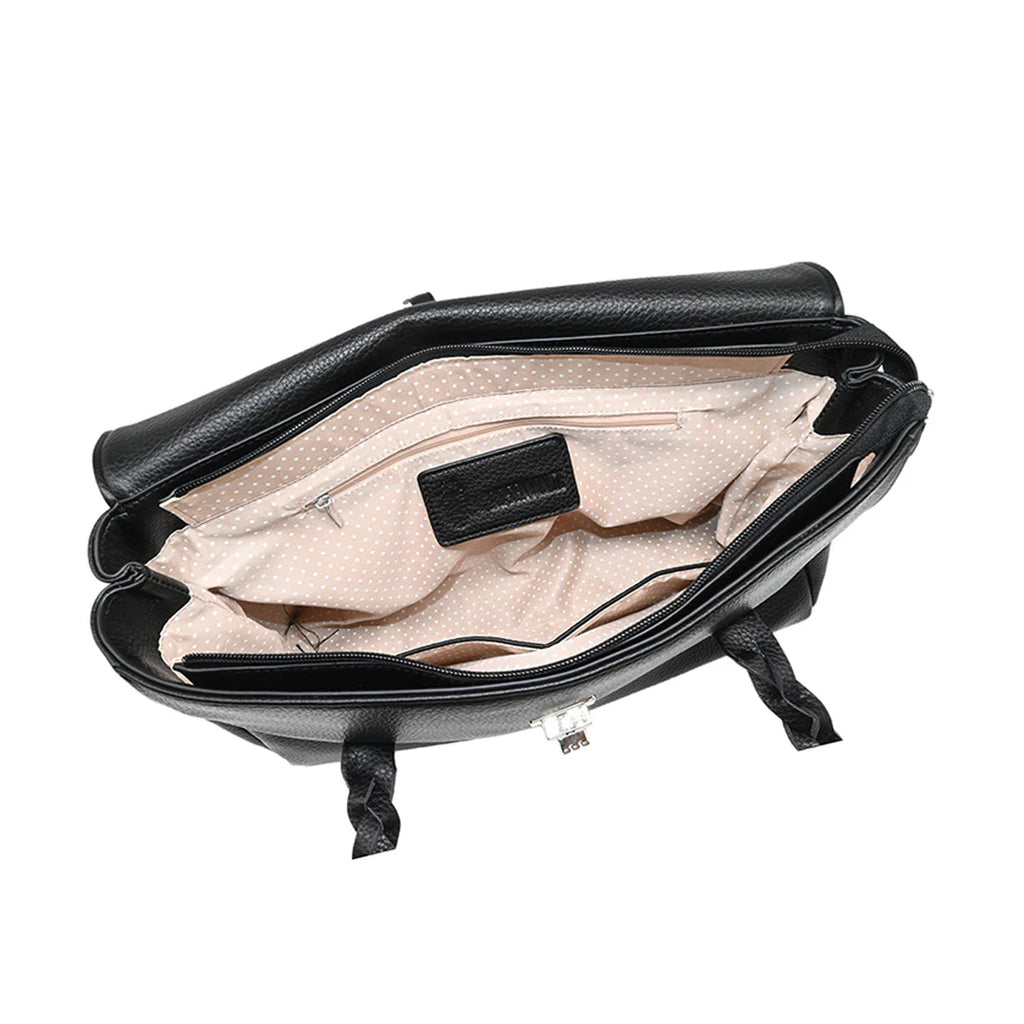 Shopper Hedda musta-Laukut-Rosenvinge-Lahja ja sisustus Pussukka Katariina Home Oy