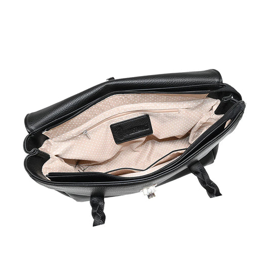 Shopper Hedda musta-Laukut-Rosenvinge-Lahja ja sisustus Pussukka Katariina Home Oy