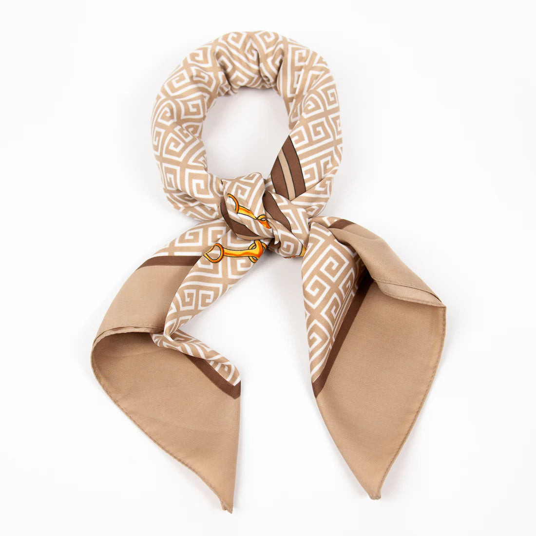 Neliöhuivi Belting beige-Pipot/huivit/sukat-Rosenvinge-Lahja ja sisustus Pussukka Katariina Home Oy