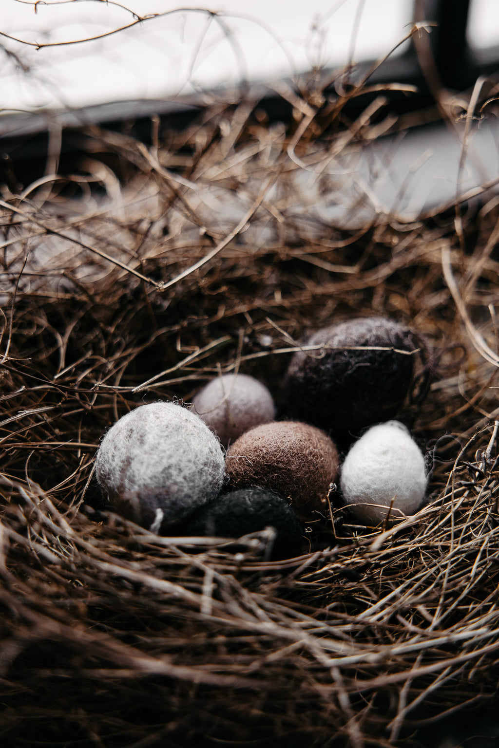 Pääsiäismuna Ullås kolme väriä-Koriste-esineet-STOREFACTORY-Lahja ja sisustus Pussukka