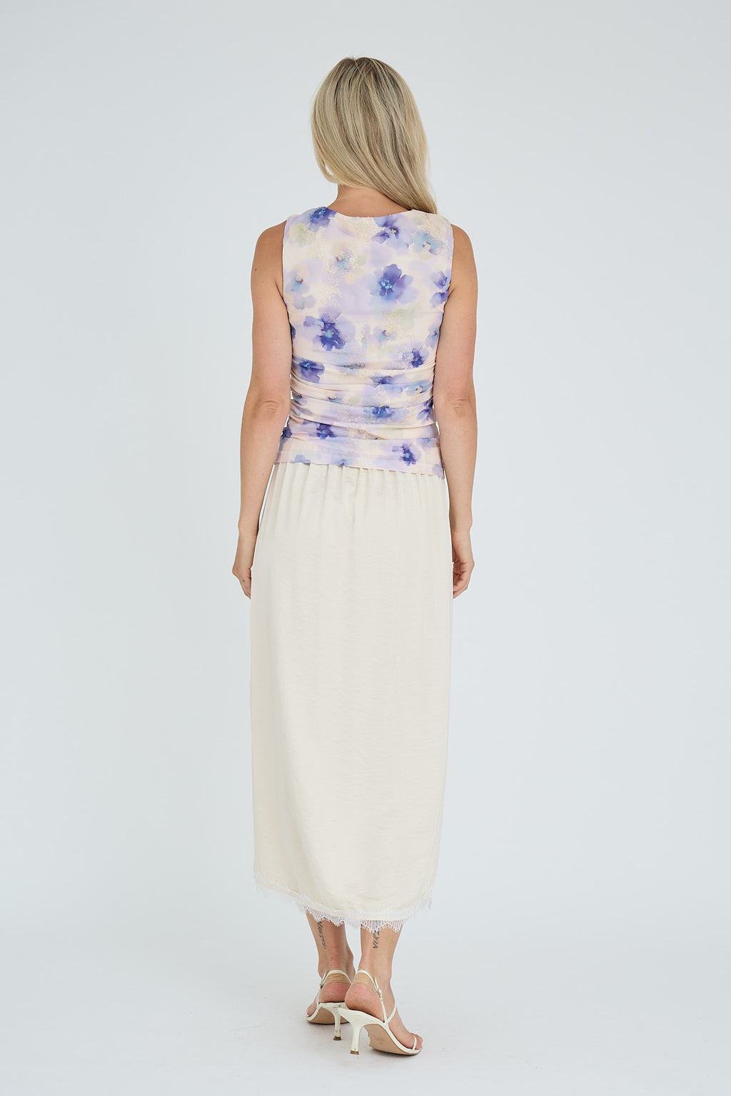 Hame Zoe vaalea keltainen Aview-Mekot/Hameet-Aview-Lahja ja sisustus Pussukka Katariina Home Oy