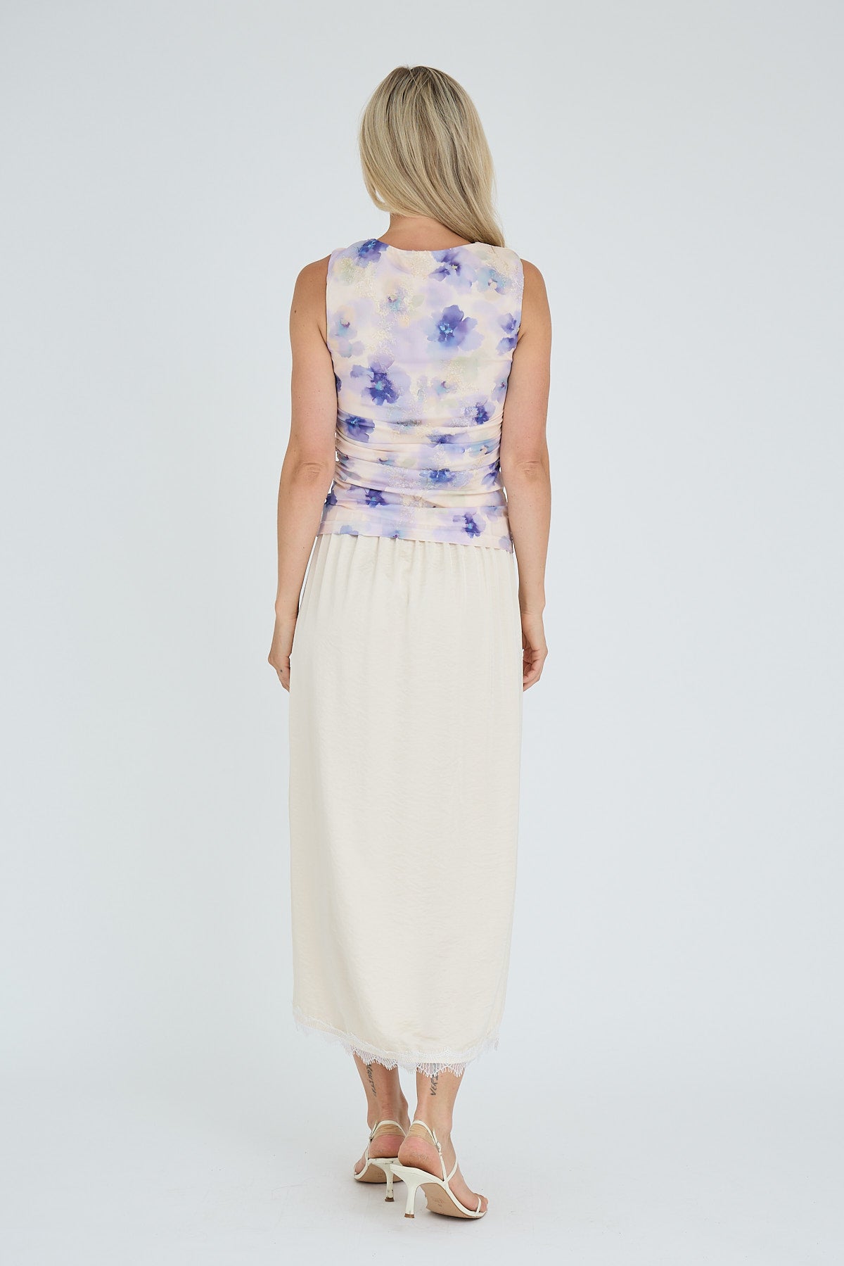 Hame Zoe vaalea keltainen Aview-Mekot/Hameet-Aview-Lahja ja sisustus Pussukka Katariina Home Oy