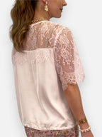 Pusero Amalia vaaleanpunainen GEMINI by Helen-Puserot-GEMINI by Helen-Lahja ja sisustus Pussukka Katariina Home Oy